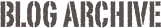 Blog archive